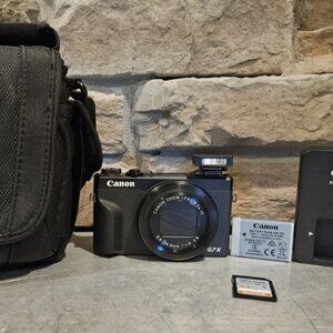 Canon PowerShot G7 X Mark III – Black (20.1MP)  Powerful compact camera.